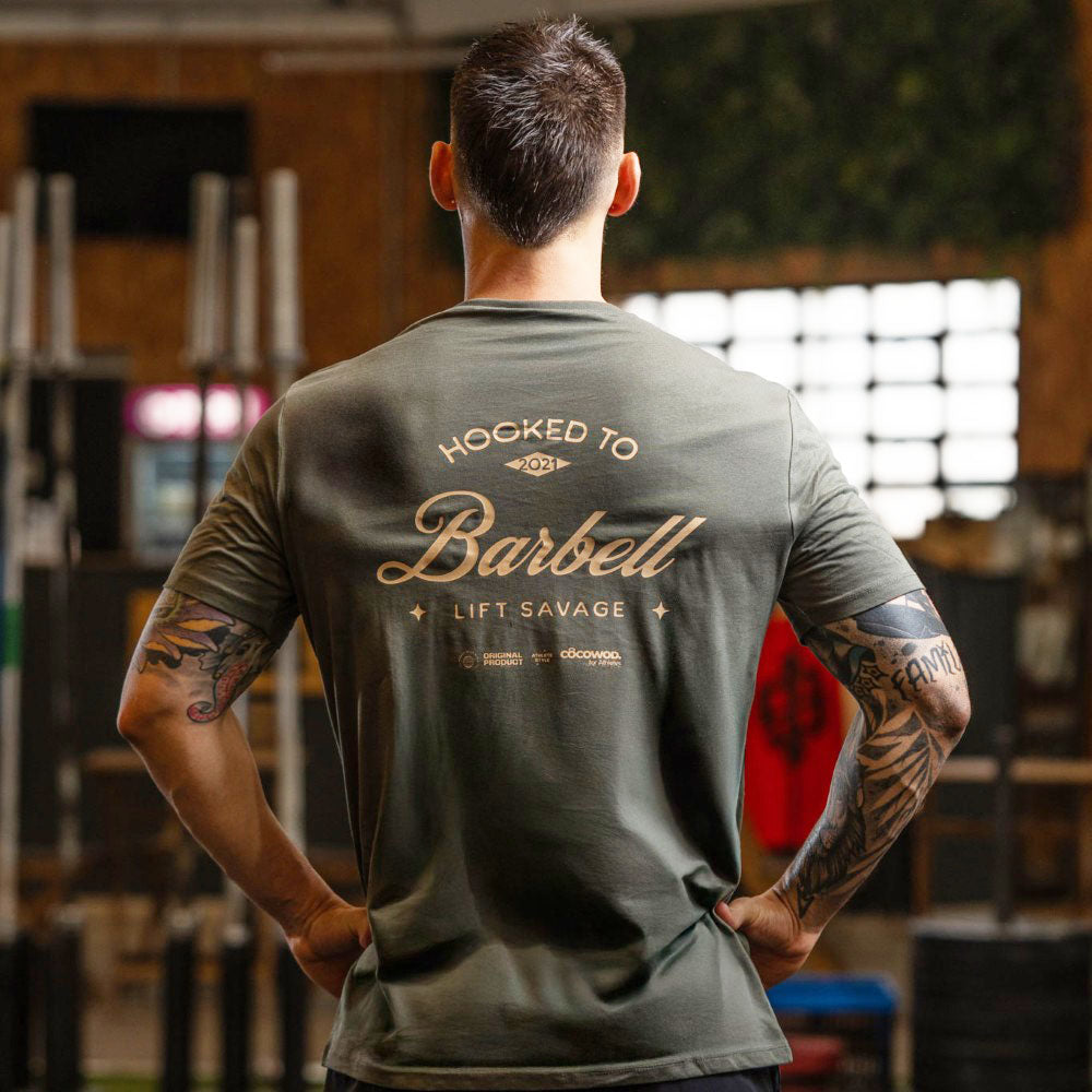 Cocowod ropa crosstraining Camiseta Hombre modelo Hooked | T-Shirt