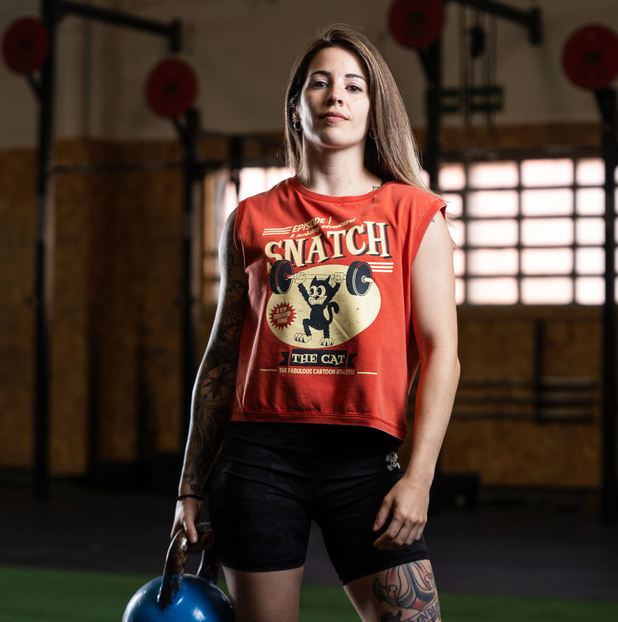 Cocowod ropa crosstraining Crops & Camisetas Cropped modelo Snatch | Crop Top