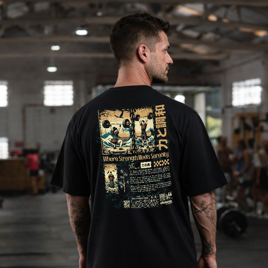 Cocowod ropa crosstraining Camiseta Unisex modelo Serenity | Oversized