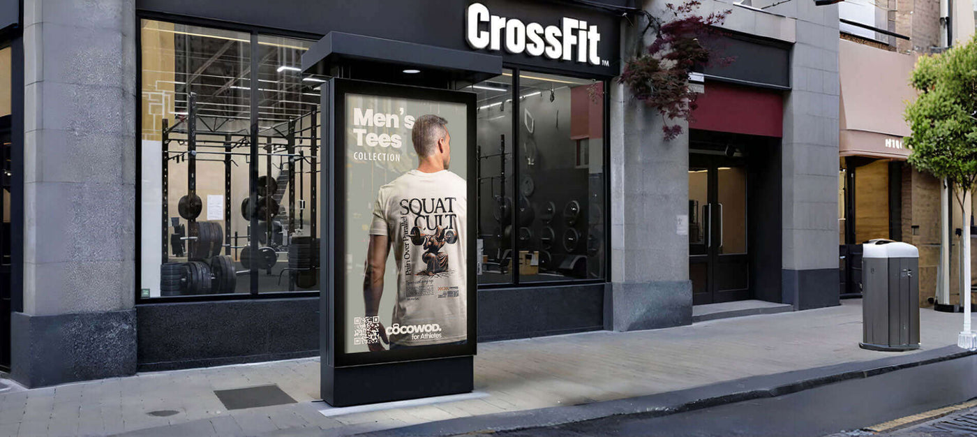 Ropa crosstraining para hombre: camisetas con diseños originales, elaboradas a mano para atletas.