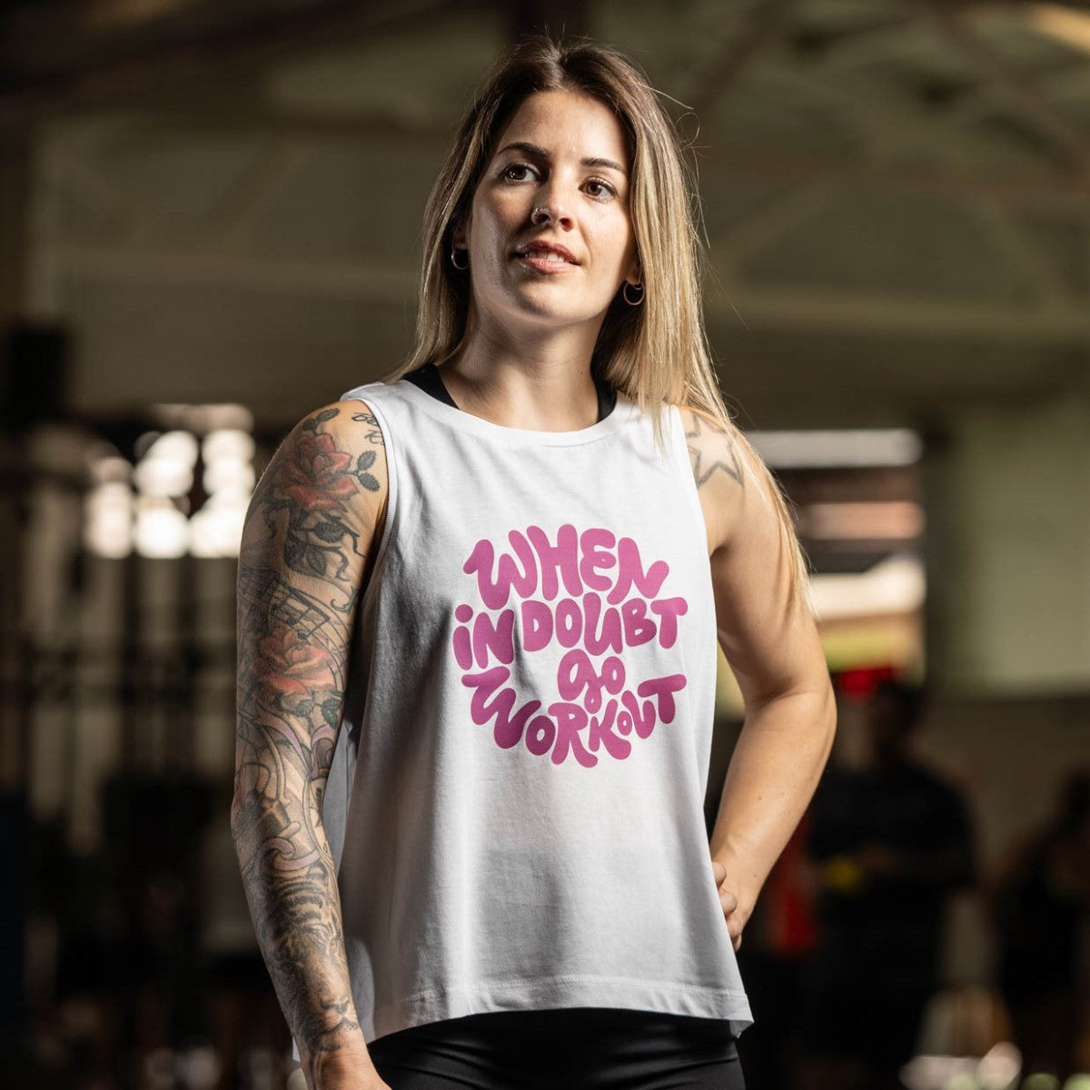 Cocowod ropa crosstraining Crop Tops modelo When It Doubt | Crop Top