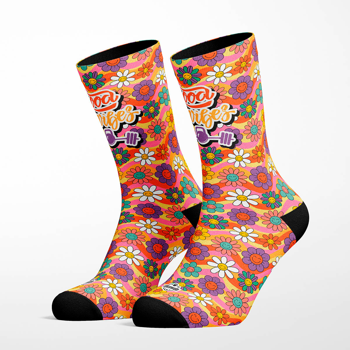Cocowod ropa crosstraining Calcetines modelo Smiling Flowers