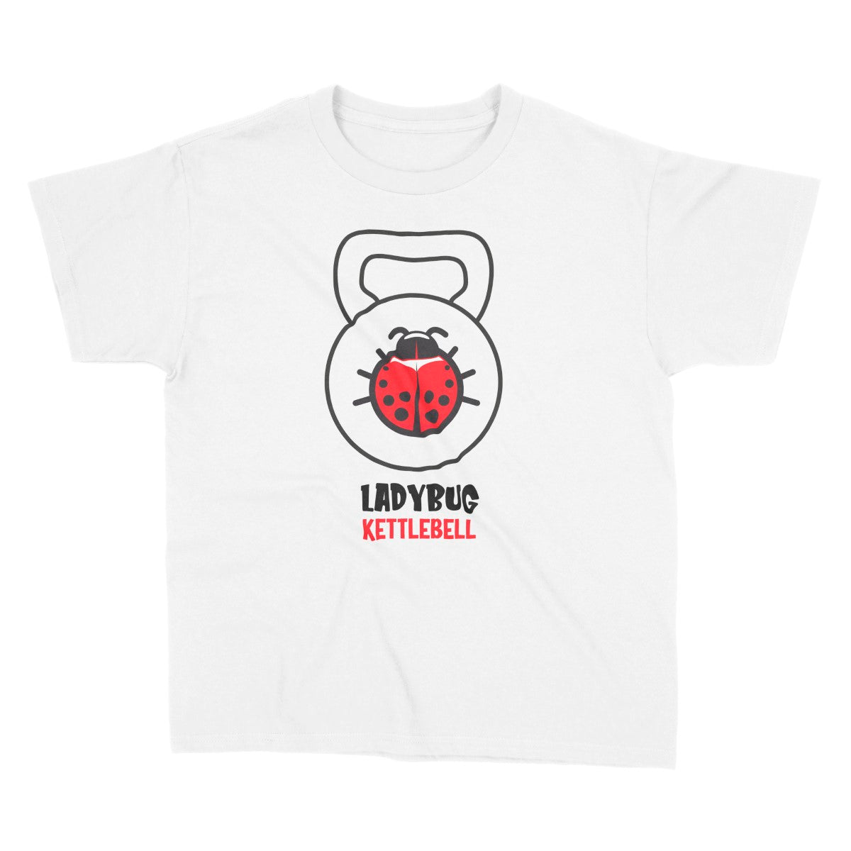 Cocowod ropa crosstraining Camiseta Niño modelo Ladybug Kettlbell Kids T-Shirt | Algodón
