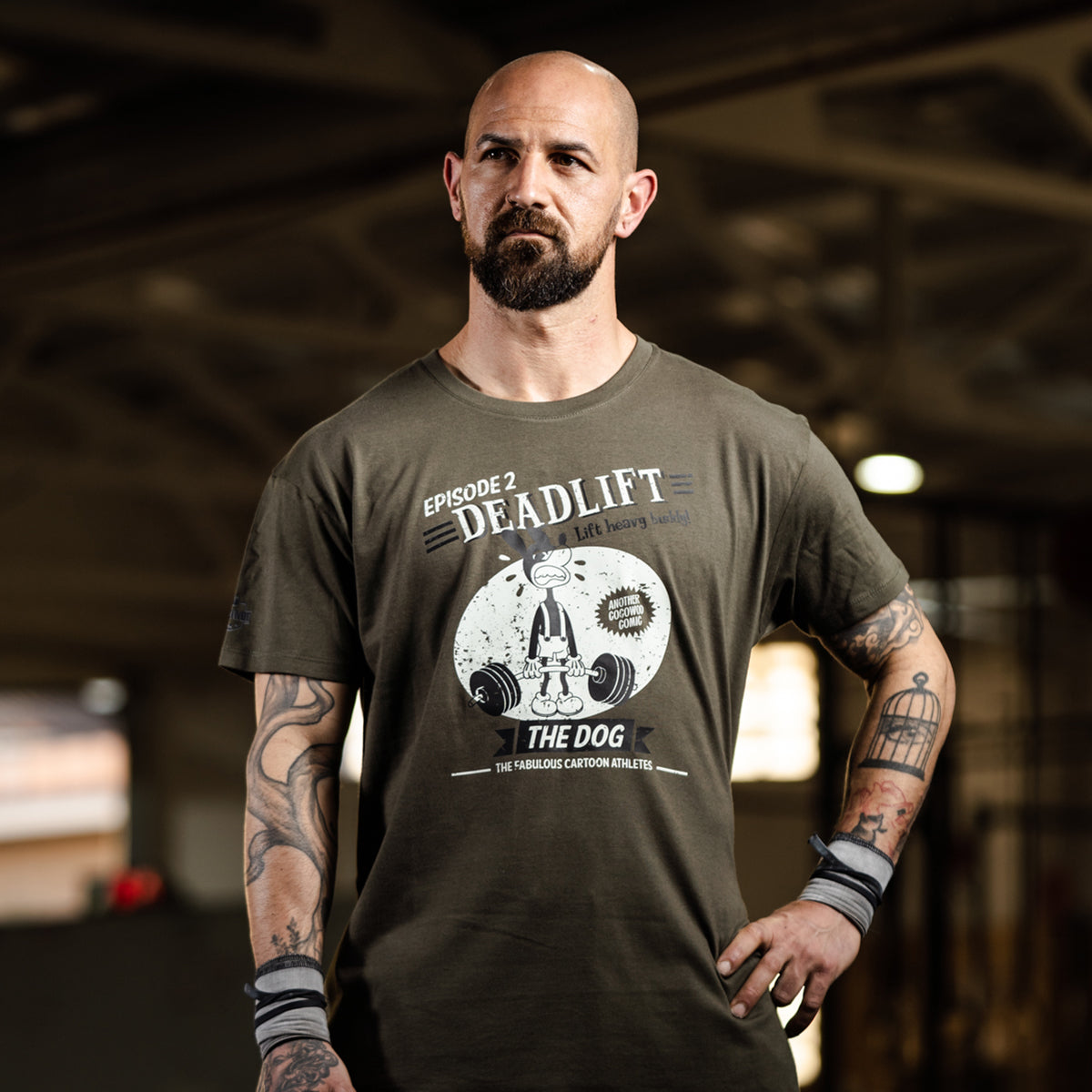 Cocowod ropa crosstraining Camiseta Hombre modelo Deadlift | T-Shirt