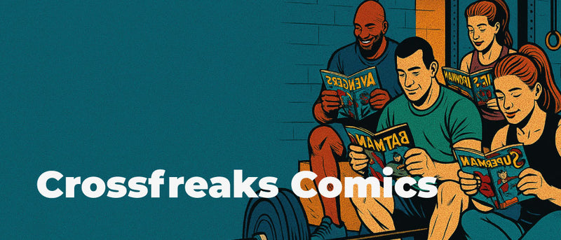 Ropa crosstraining camisetas hombre y mujer de la colección Crosfreaks Comics