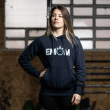 sudadera hoodie capucha cremallera oversized mujer algodón crosstraining ropa cocowod atleta